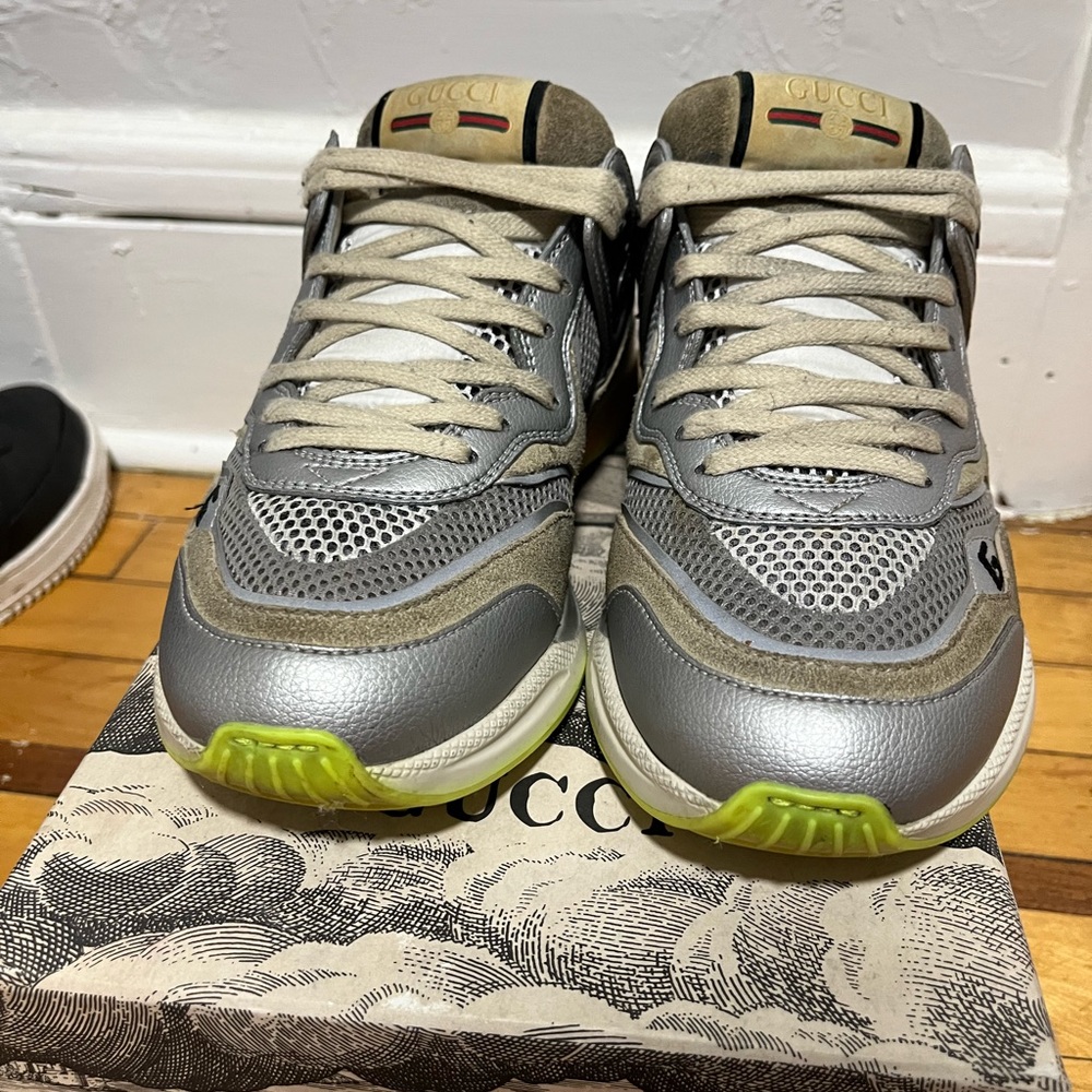 Authentic Gucci Distressed Lavaredo Sneaker